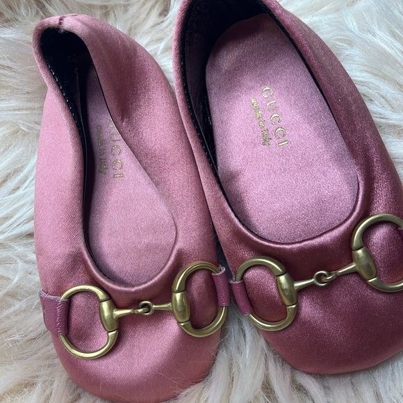GUCCI BABY SHOES PINK - Picture 2 of 6